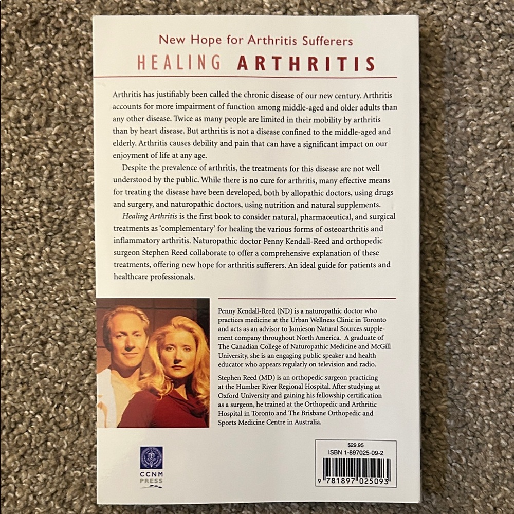 Healing Arthritis Book - Picture 2 of 2